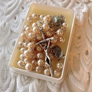 Italian Pearl Rosary